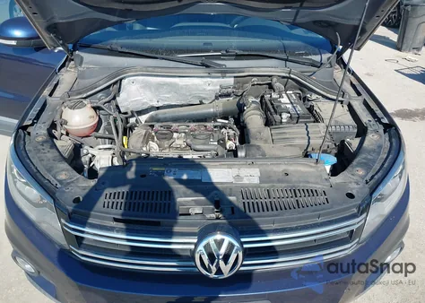 2016 Volkswagen Tiguan Se from USA, damaged, VIN WVGBV7AX9GW573691
